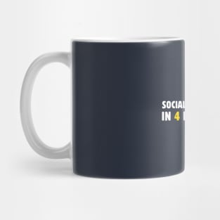 Socially Awkward In 4 Languages Mug